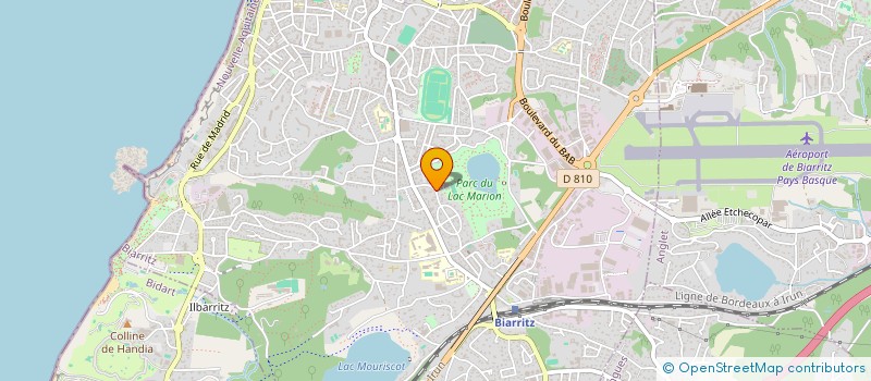 localisation de l'entreprise MONSIEUR FRANCOIS TASTET à BIARRITZ