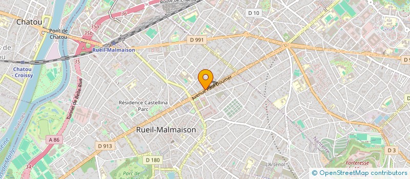 localisation de l'entreprise MONSIEUR FRANCOIS TAUZIN à RUEIL-MALMAISON