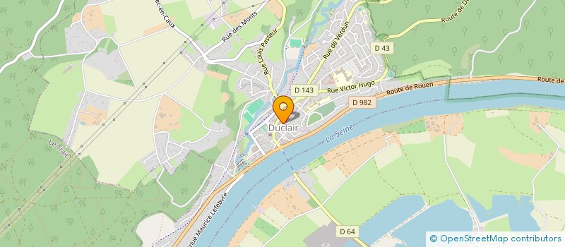 localisation de l'entreprise MONSIEUR FRANCOIS TAVELET  DUCLAIR