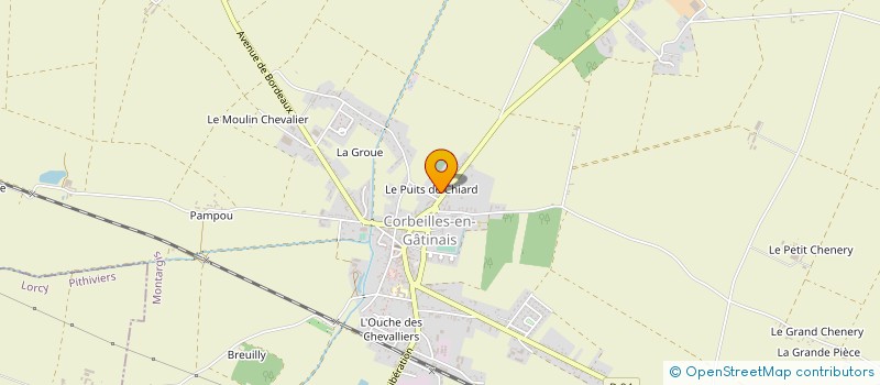 localisation de l'entreprise MONSIEUR FRANCOIS TAVERNIER à CORBEILLES