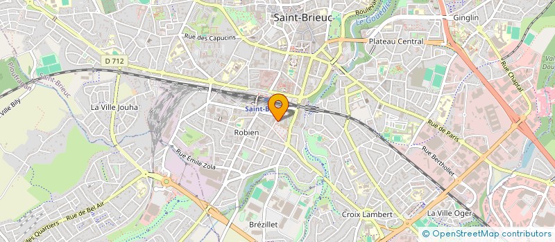 localisation de l'entreprise MONSIEUR FRANCOIS TCHA à SAINT-BRIEUC