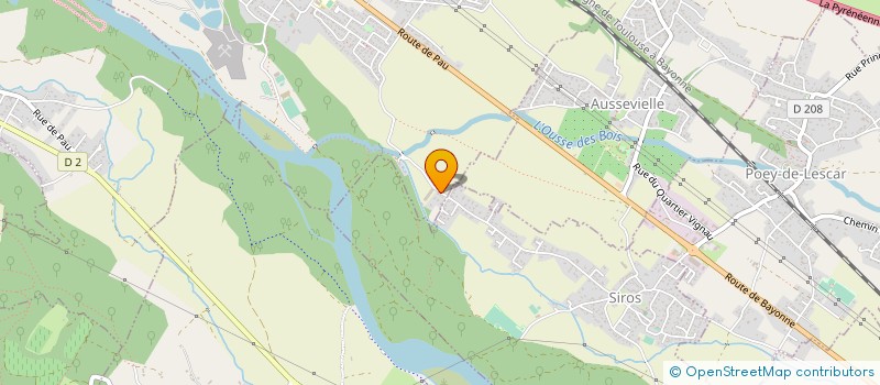 localisation de l'entreprise MONSIEUR FRANCOIS TEILHAC  DENGUIN