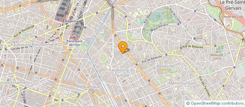 localisation de l'entreprise MONSIEUR FRANCOIS TERRAZ  PARIS