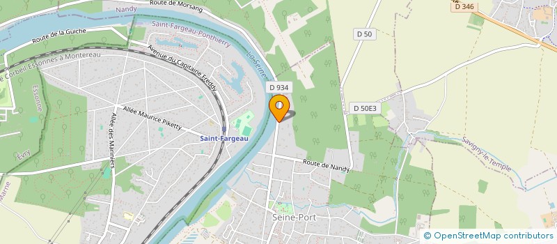 localisation de l'entreprise MONSIEUR FRANCOIS TERREL  SEINE-PORT