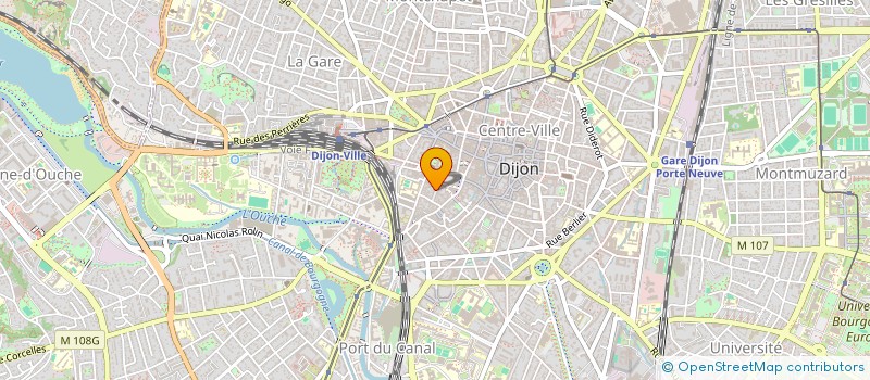 localisation de l'entreprise MONSIEUR FRANCOIS TERRIER à DIJON