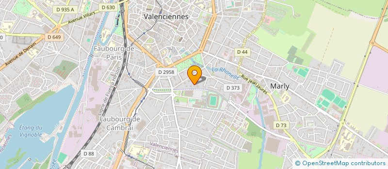 localisation de l'entreprise MONSIEUR FRANCOIS TESSON à VALENCIENNES
