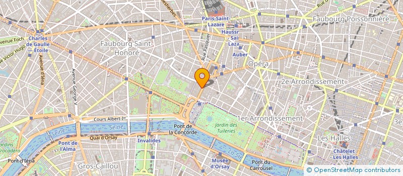 localisation de l'entreprise MONSIEUR FRANCOIS TESTU  PARIS