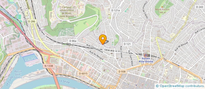 localisation de l'entreprise MONSIEUR FRANCOIS TESTU  MONT-SAINT-AIGNAN