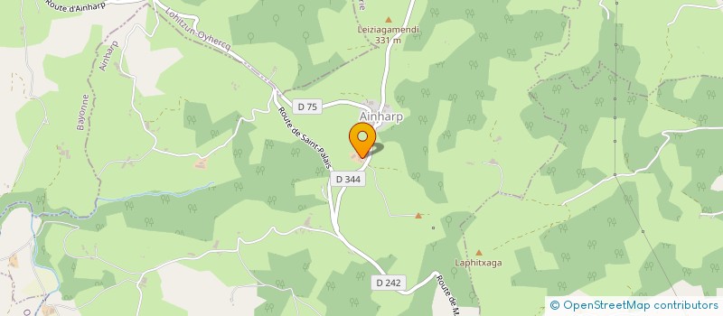 localisation de l'entreprise MONSIEUR FRANCOIS THAMBO  AINHARP