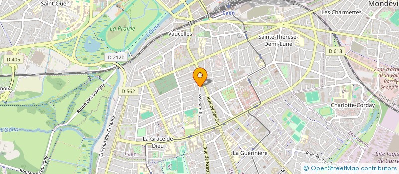 localisation de l'entreprise MONSIEUR FRANCOIS THEAULT à CAEN