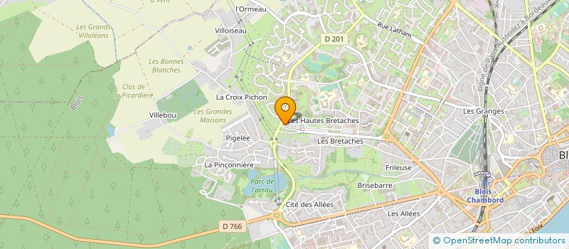 localisation de l'entreprise MONSIEUR FRANCOIS THEDREZ à BLOIS