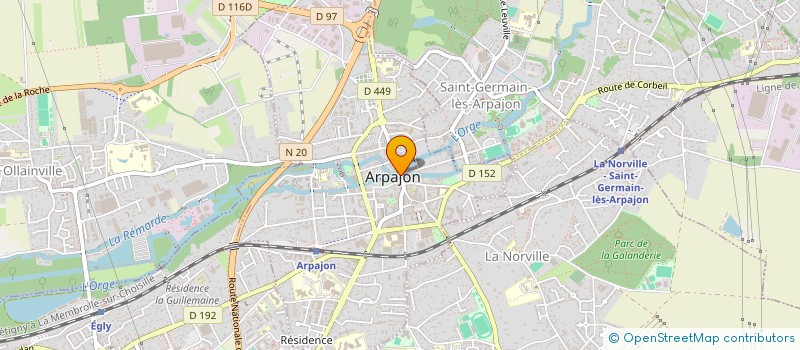 localisation de l'entreprise MONSIEUR FRANCOIS THEER à ARPAJON