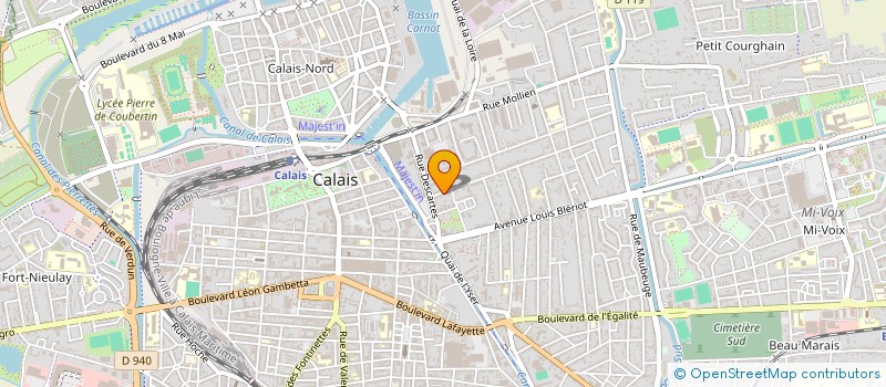 localisation de l'entreprise MONSIEUR FRANCOIS THELU à CALAIS
