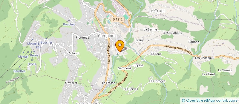 localisation de l'entreprise MONSIEUR FRANCOIS THEULER  COMBLOUX