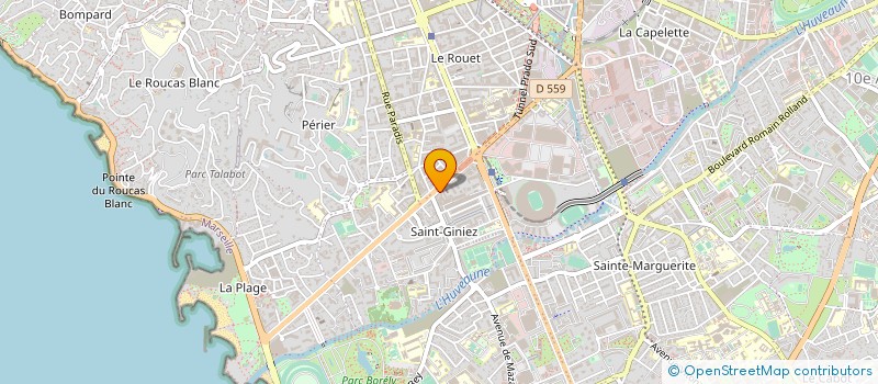 localisation de l'entreprise MONSIEUR FRANCOIS THEZE  MARSEILLE