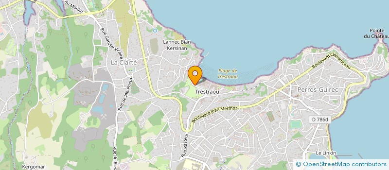 localisation de l'entreprise MONSIEUR FRANCOIS-THIERRY SALLOU  PERROS-GUIREC