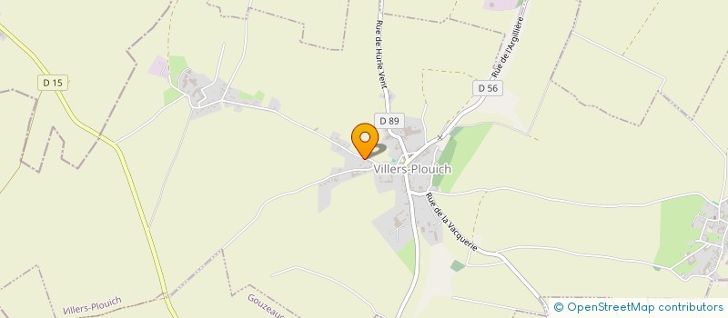 localisation de l'entreprise MONSIEUR FRANCOIS THIERY  VILLERS-PLOUICH