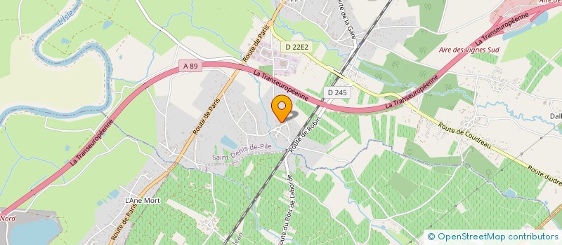 localisation de l'entreprise MONSIEUR FRANCOIS THIEULENT  GALGON