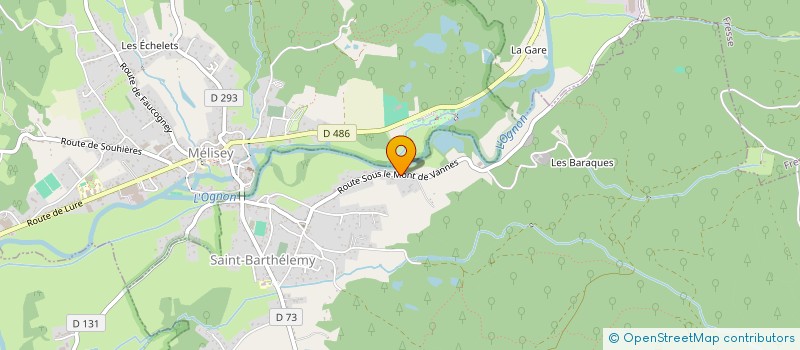 localisation de l'entreprise MONSIEUR FRANCOIS THIRION  SAINT-BARTHELEMY