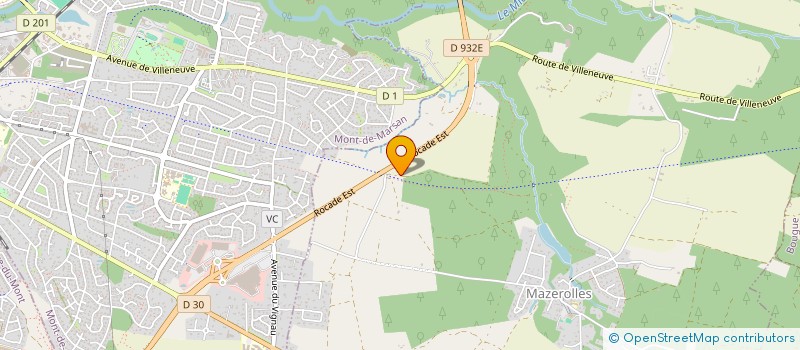 localisation de l'entreprise MONSIEUR FRANCOIS THOMAS  UCHACQ-ET-PARENTIS