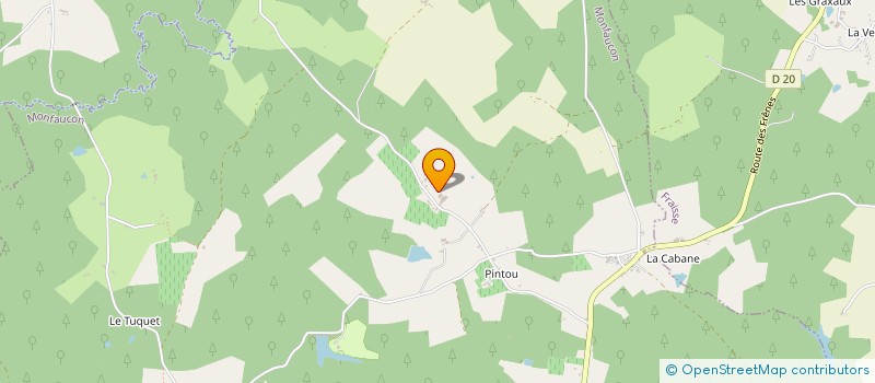 localisation de l'entreprise MONSIEUR FRANCOIS THOMAS  SAINT PIERRE D'EYRAUD