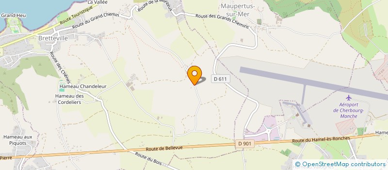 localisation de l'entreprise MONSIEUR FRANCOIS THOMINE  BRETTEVILLE