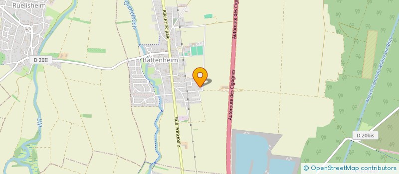 localisation de l'entreprise MONSIEUR FRANCOIS THUET  BATTENHEIM