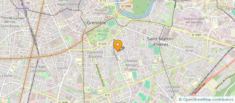 localisation de l'entreprise MONSIEUR FRANCOIS TILQUIN à GRENOBLE