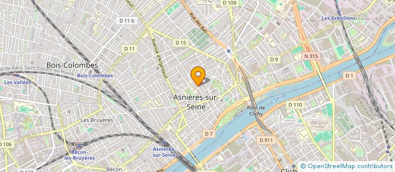 localisation de l'entreprise MONSIEUR FRANCOIS TISNES à ASNIERES-SUR-SEINE