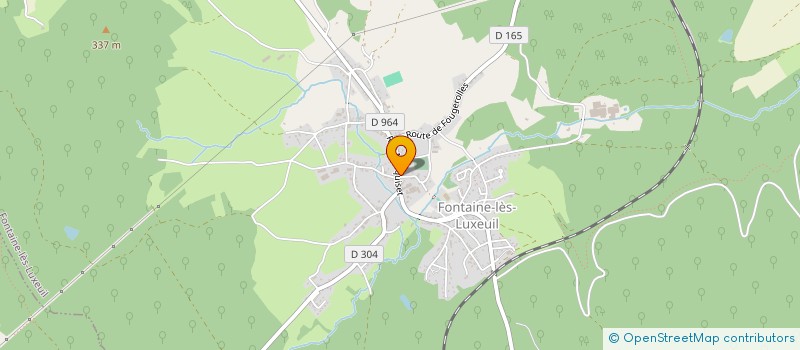 localisation de l'entreprise MONSIEUR FRANCOIS TISSERAND  FONTAINE-LES-LUXEUIL