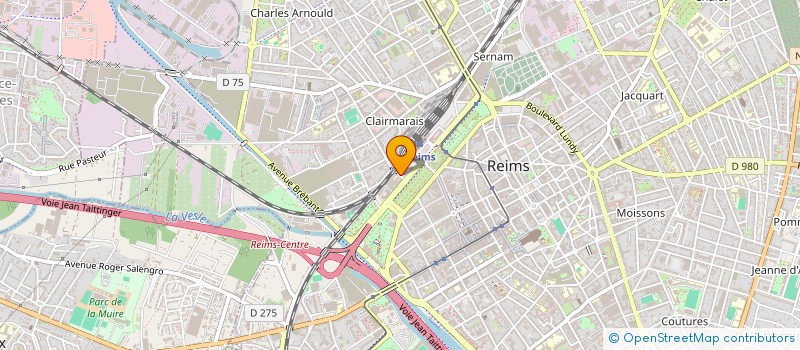 localisation de l'entreprise MONSIEUR FRANCOIS TIXIER à REIMS