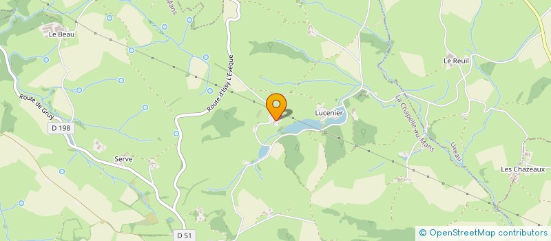 localisation de l'entreprise MONSIEUR FRANCOIS TIXIER  CHAPELLE-AU-MANS (LA)