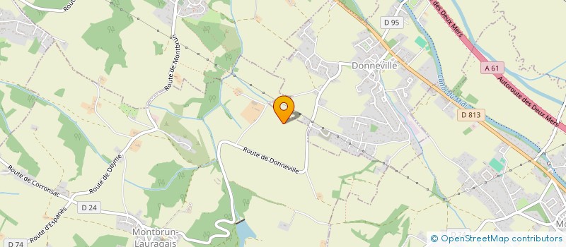 localisation de l'entreprise MONSIEUR FRANCOIS TOROSANI  LABASTIDE-BEAUVOIR