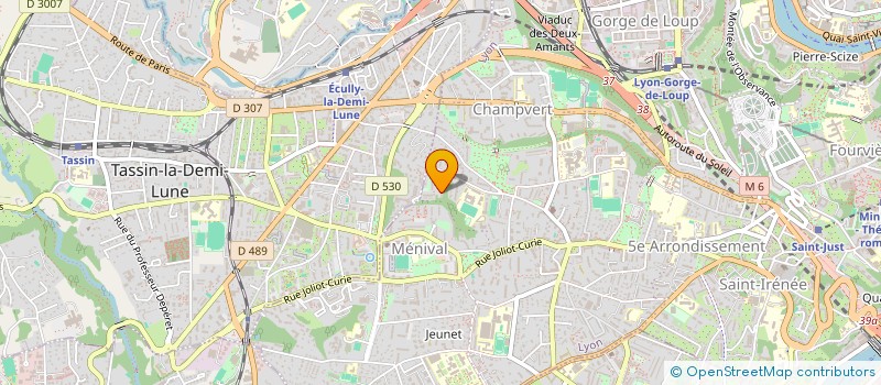 localisation de l'entreprise MONSIEUR FRANCOIS TOURNAY à LYON