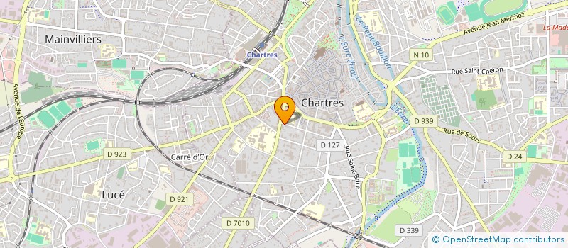 localisation de l'entreprise MONSIEUR FRANCOIS TOURNET à CHARTRES
