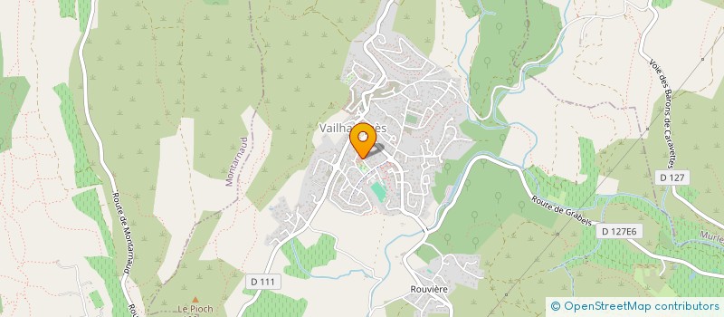 localisation de l'entreprise MONSIEUR FRANCOIS TOURNIER  VAILHAUQUES