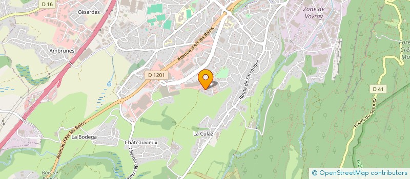 localisation de l'entreprise MONSIEUR FRANCOIS TRANCHANT à ANNECY