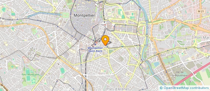 localisation de l'entreprise MONSIEUR FRANCOIS TRAVERT à MONTPELLIER