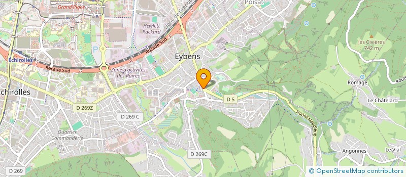 localisation de l'entreprise MONSIEUR FRANCOIS TREVILLOT à EYBENS