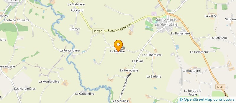 localisation de l'entreprise MONSIEUR FRANCOIS TRIGUEL  SAINT-MARS-SUR-LA-FUTAIE