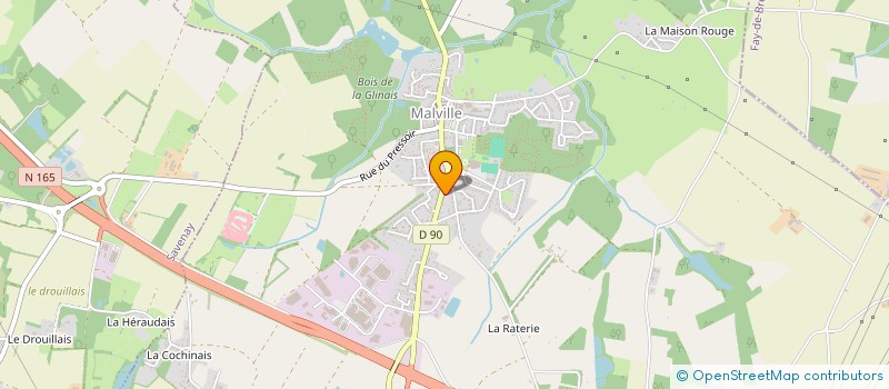 localisation de l'entreprise MONSIEUR FRANCOIS TROFFIGUE  MALVILLE