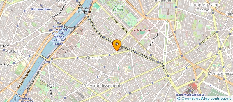 localisation de l'entreprise MONSIEUR FRANCOIS TROUSSIER  PARIS