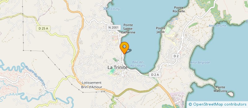 localisation de l'entreprise MONSIEUR FRANCOIS TRUCHOT à LA TRINITE