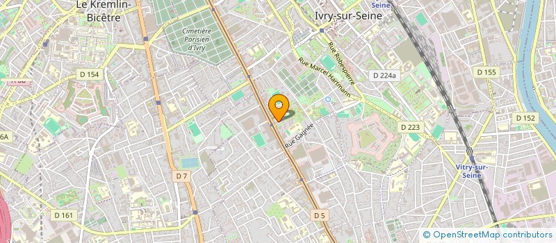 localisation de l'entreprise MONSIEUR FRANCOIS TRUONG  IVRY-SUR-SEINE