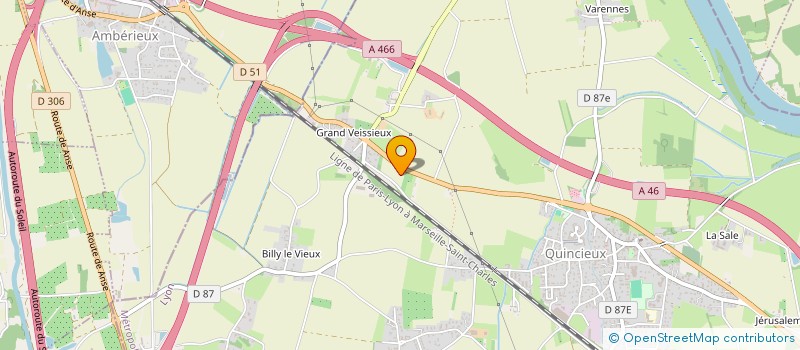 localisation de l'entreprise MONSIEUR FRANCOIS ULMANN  QUINCIEUX