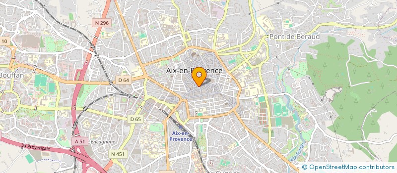 localisation de l'entreprise MONSIEUR FRANCOIS UNGARO à AIX-EN-PROVENCE