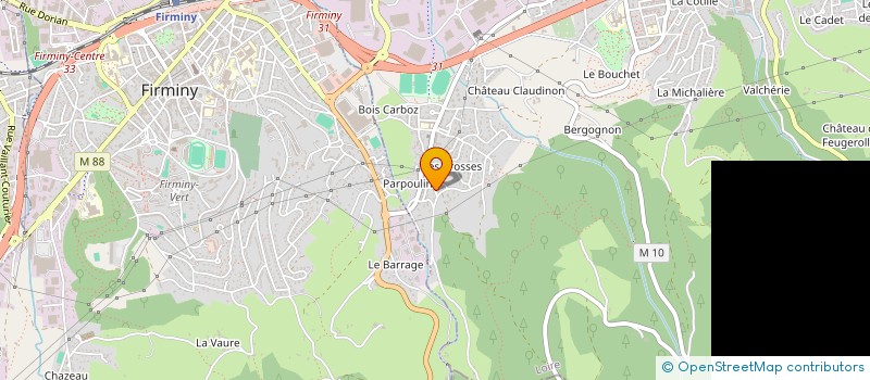 localisation de l'entreprise MONSIEUR FRANCOIS URBANIAK  LE CHAMBON-FEUGEROLLES