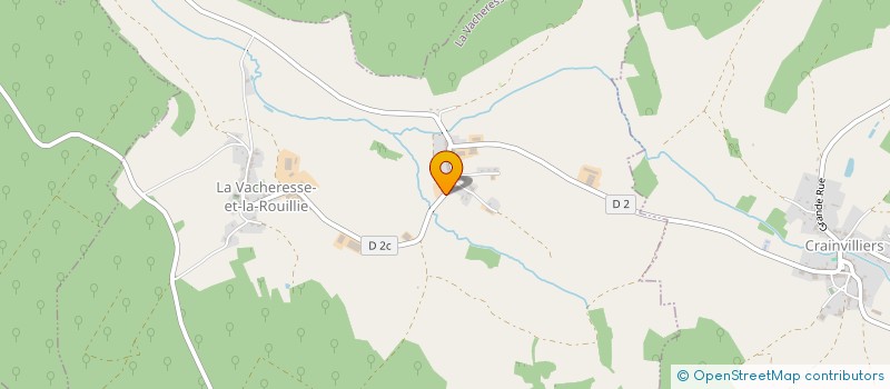 localisation de l'entreprise MONSIEUR FRANCOIS URION  LA VACHERESSE-ET-LA-ROUILLIE