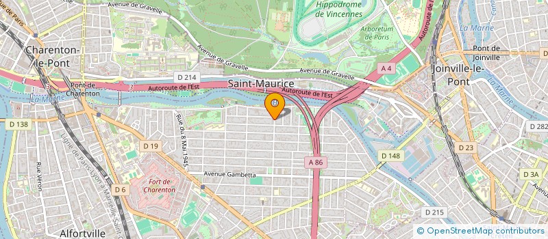 localisation de l'entreprise MONSIEUR FRANCOIS VACHERAND à MAISONS-ALFORT