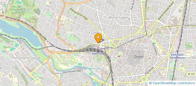 localisation de l'entreprise MONSIEUR FRANCOIS VALEMBOIS  DIJON